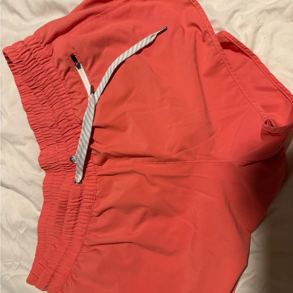 Vuori Women's Athletic Coral Shorts